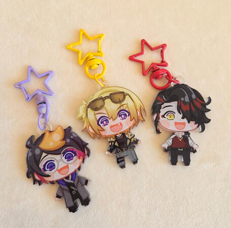 acrylic charms