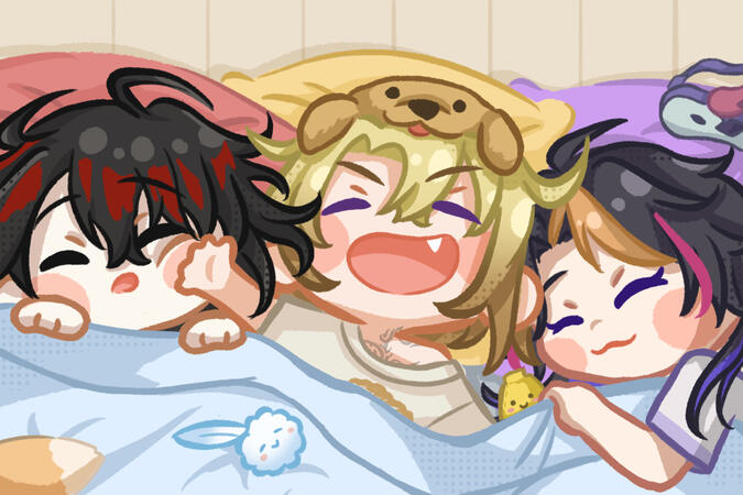 Luxiem Sleepover